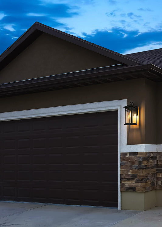 Mercer 6.5 Inch Outdoor Wall Sconce in Black