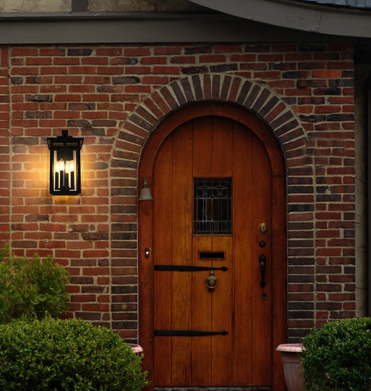 Sheridan 9 Inch Outdoor Wall Sconce in Black