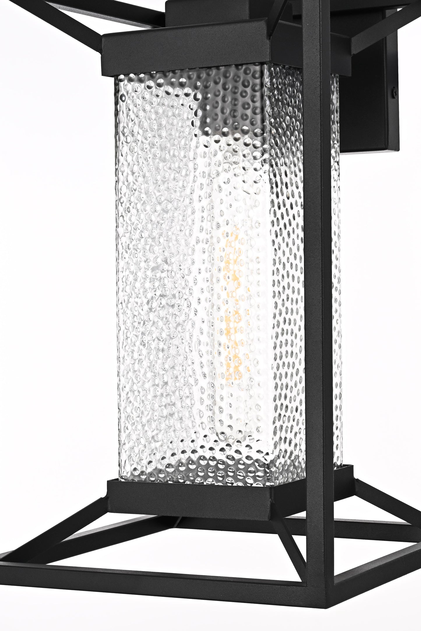 Willington 9.5 inch Outdoor Wall sconce in Black