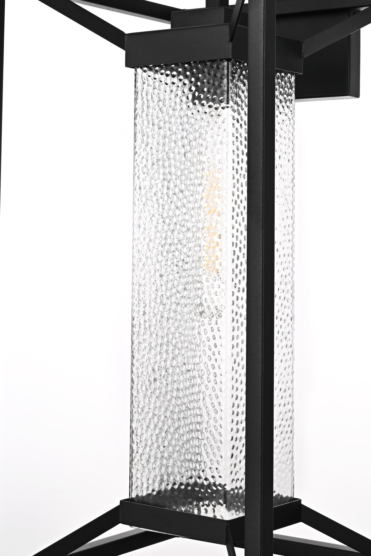 Willington 12 inch Outdoor Wall sconce in Black