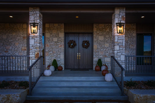 Oxford 14 Inch Outdoor Wall Sconce in Black