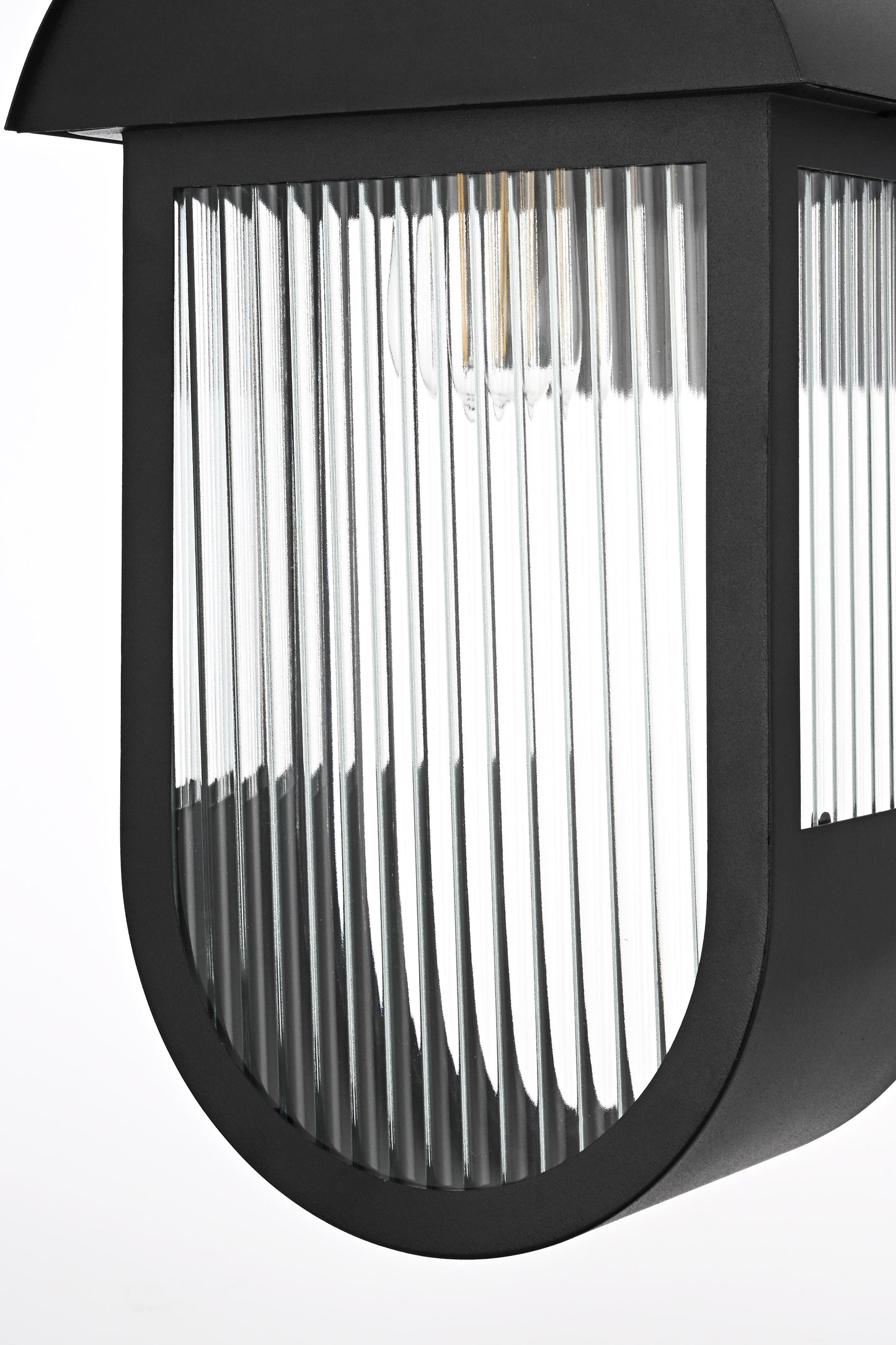 Albert 10 inch Outdoor Wall sconce in Black