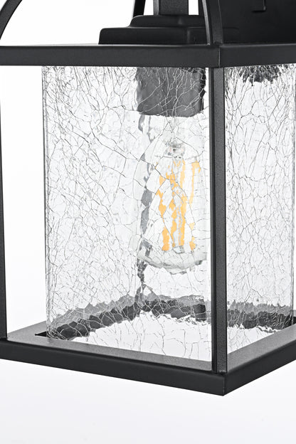 Gratz 7 Inch Outdoor Wall Sconce in Black