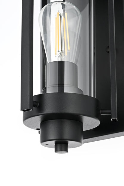 Bucknell 6.5 Inch Outdoor Wall Sconce in Black