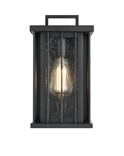 Sedgley 6.5 Inch Outdoor Wall Sconce in Black