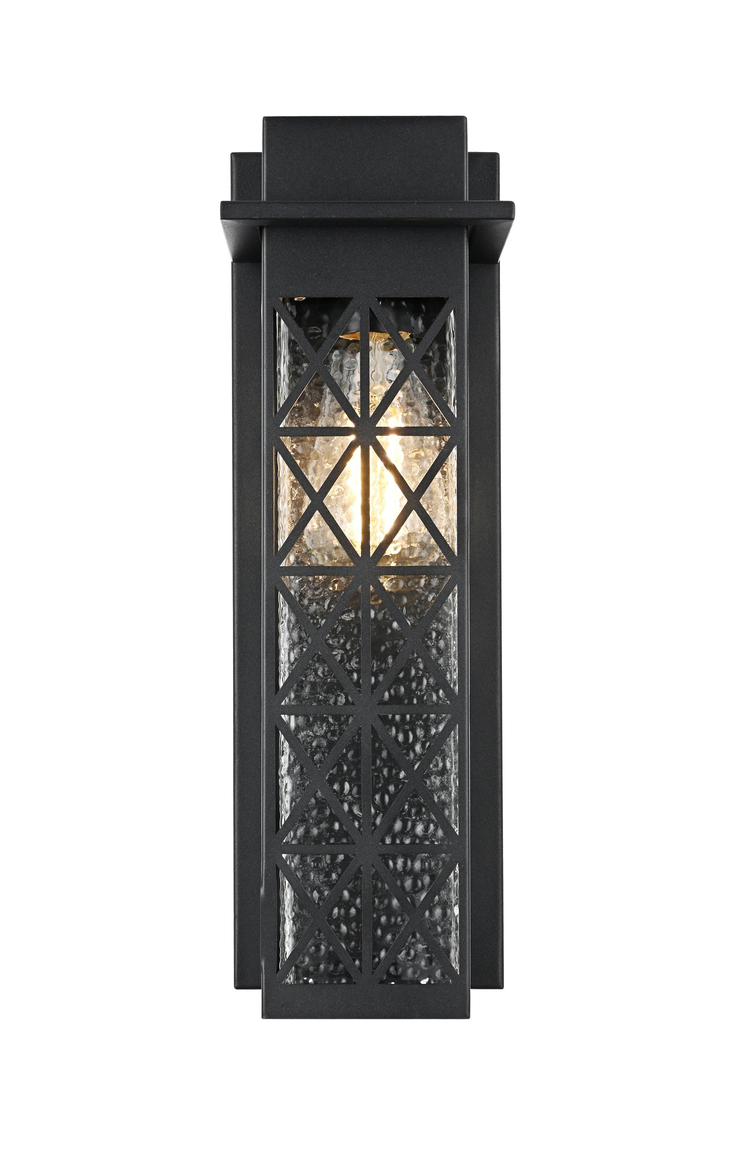 Wildey 16 Inch Outdoor Wall Sconce in Black