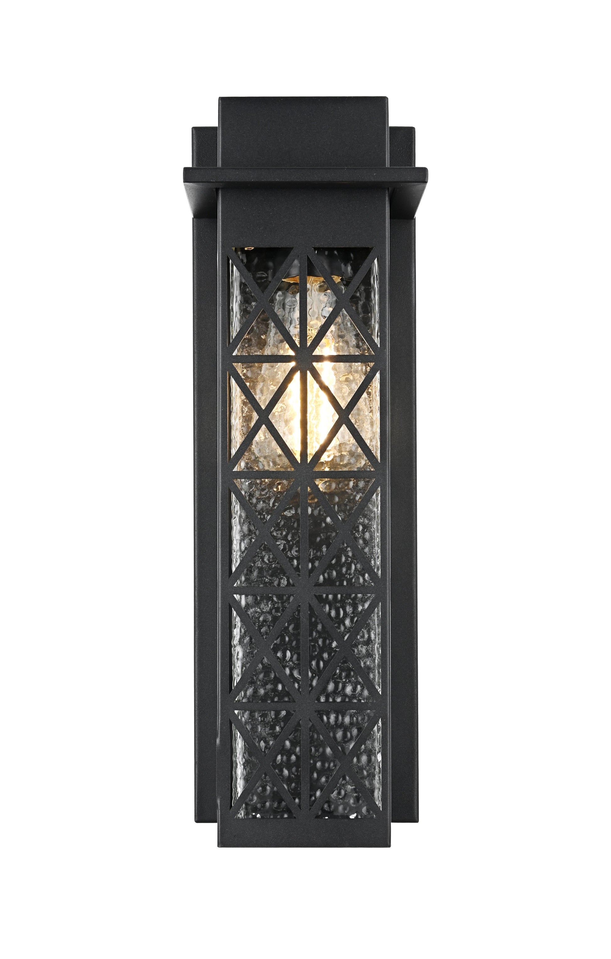 Wildey 16 Inch Outdoor Wall Sconce in Black