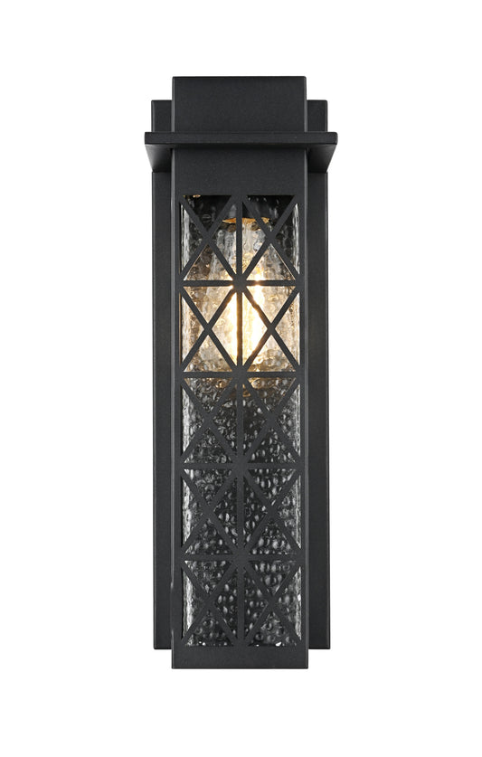 Wildey 16 Inch Outdoor Wall Sconce in Black