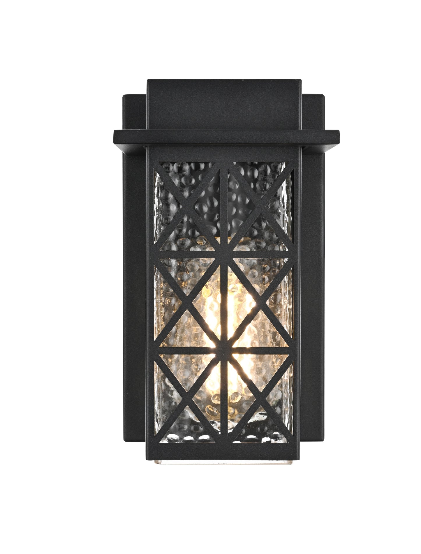 Wildey 9 Inch Outdoor Wall Sconce in Black