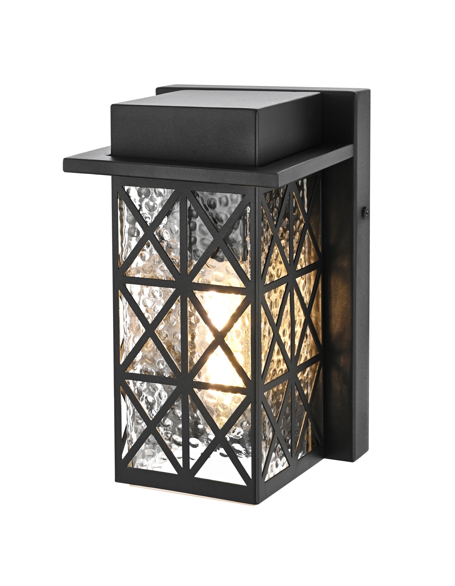 Wildey 9 Inch Outdoor Wall Sconce in Black