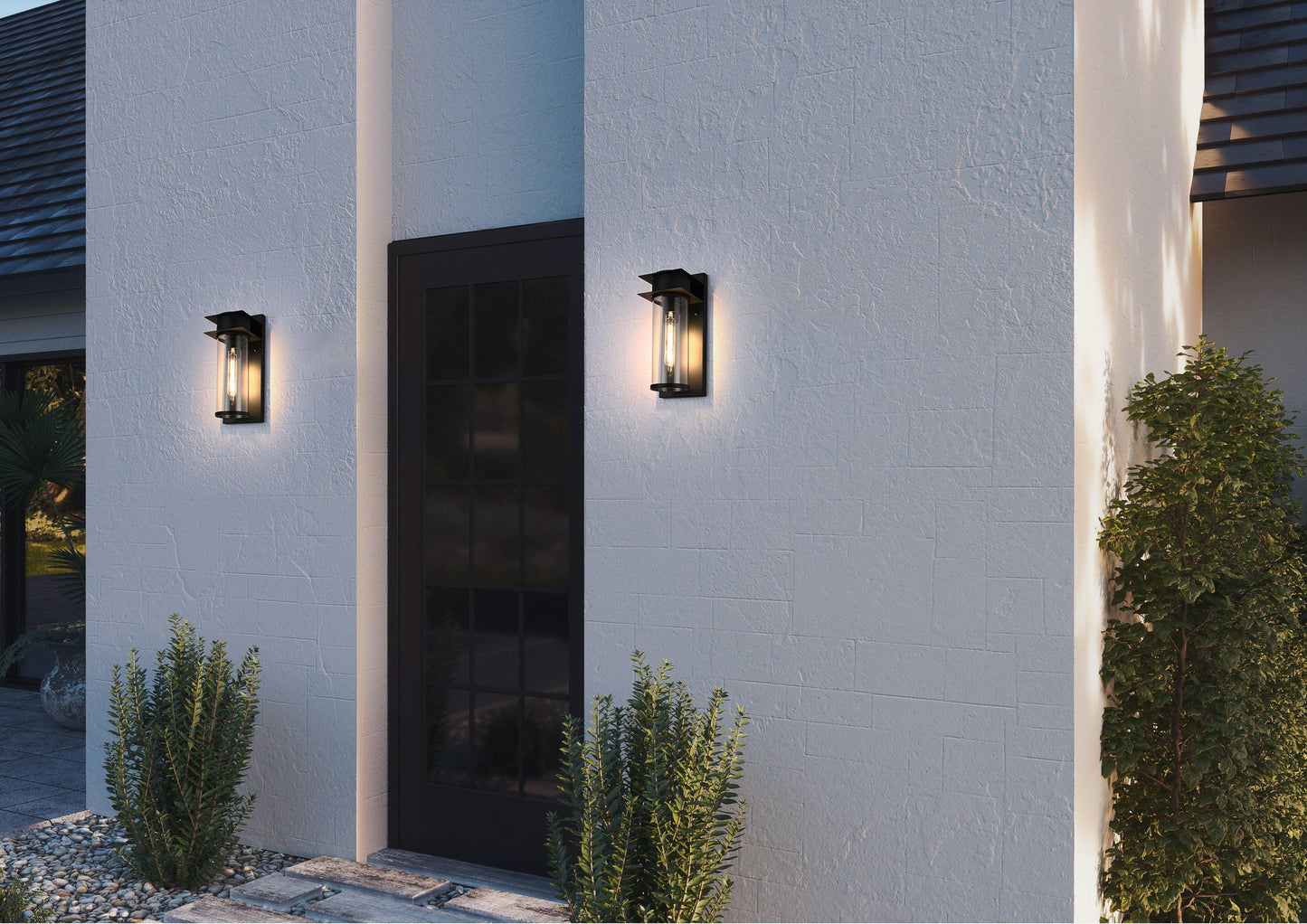 Westmont 5.5 Inch Outdoor Wall Sconce in Black