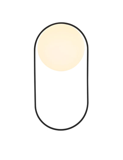 Silas 6 inch Outdoor Wall Sconce in Black