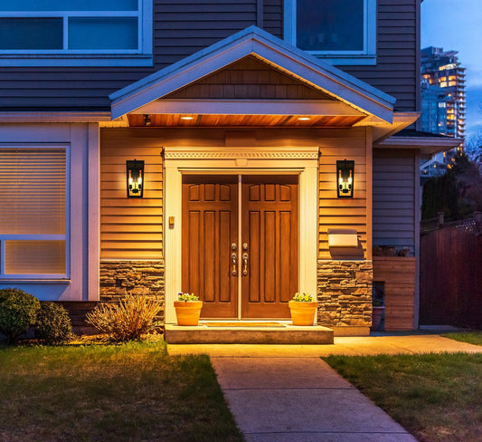 William 10 inch Outdoor Wall Sconce in Black