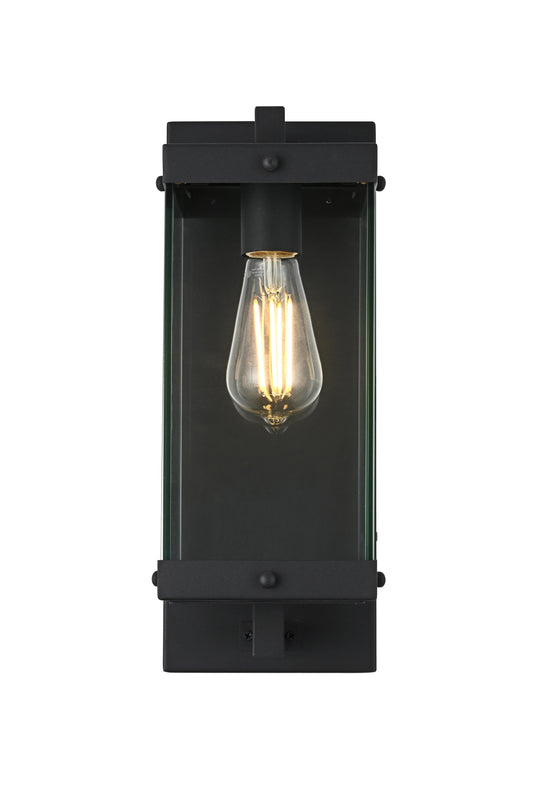 Julien 6 inch Outdoor Wall Sconce in Black