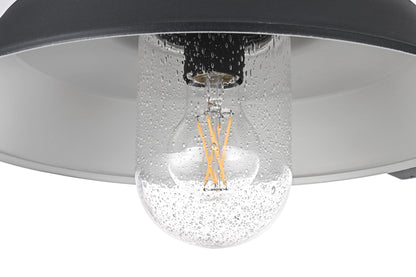 Rayan 14 inch Outdoor Wall Sconce in Black