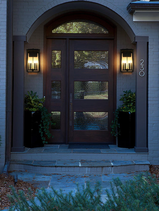 Kaysen 11 inch Outdoor Wall Sconce in Black