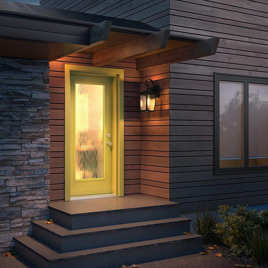 Riggs 5.5 inch Outdoor Wall Sconce in Black