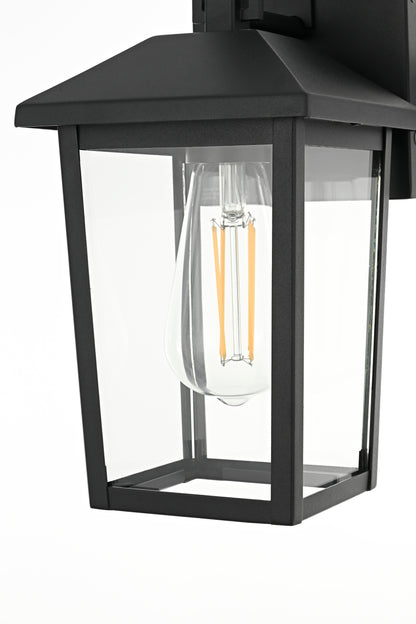 Riggs 5.5 inch Outdoor Wall Sconce in Black