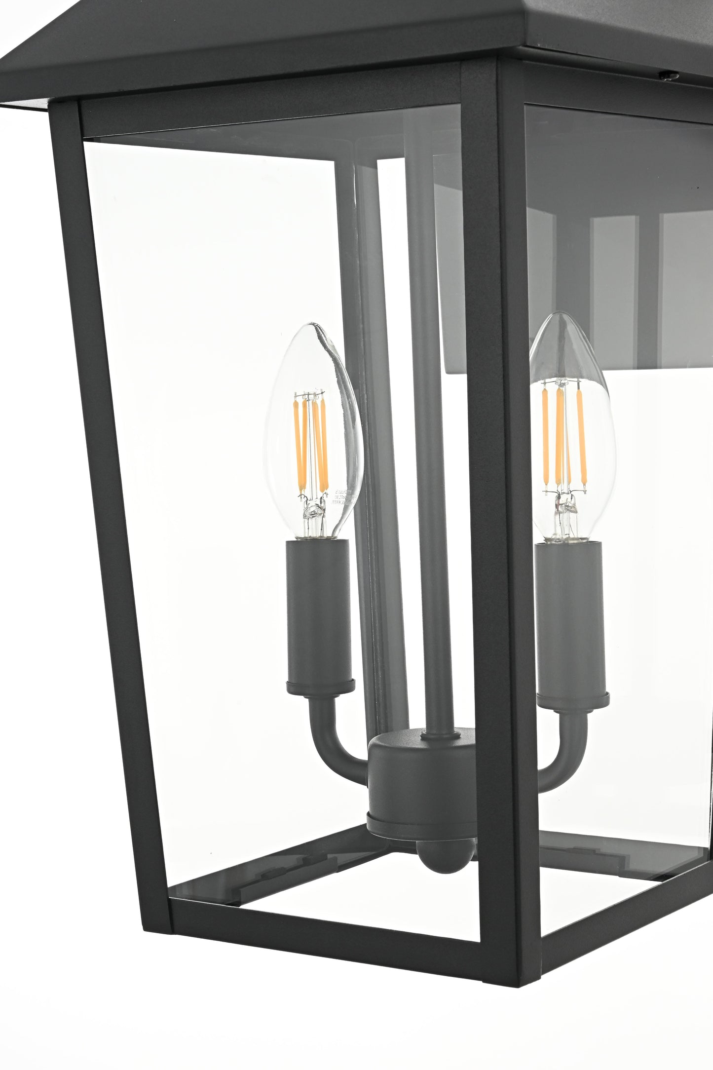 Riggs 8 inch Outdoor Wall Sconce in Black