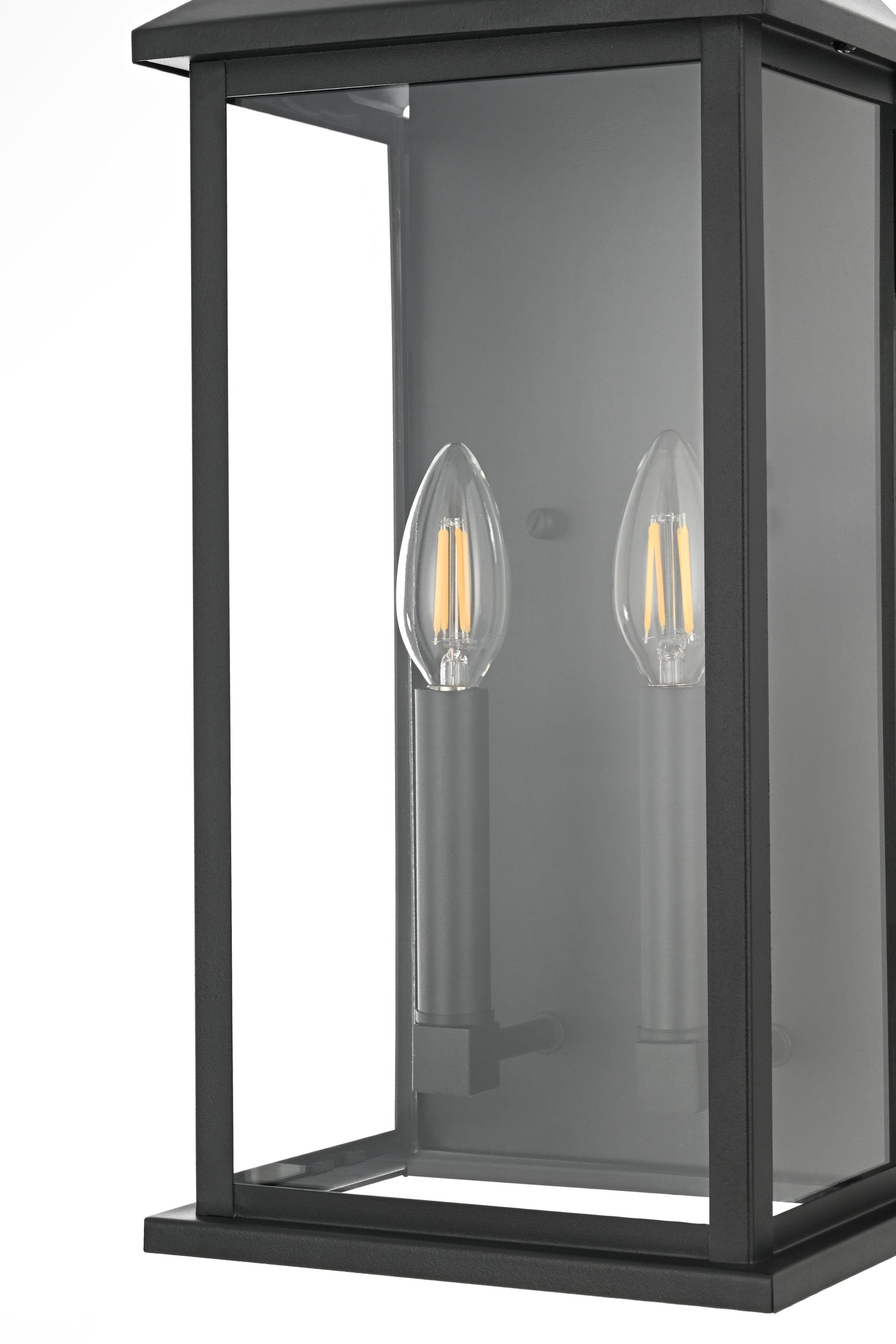 Shepard 8 inch Outdoor Wall Sconce in Black