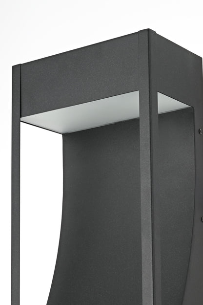 Adriel 7.5 inch Outdoor Wall Sconce in Black