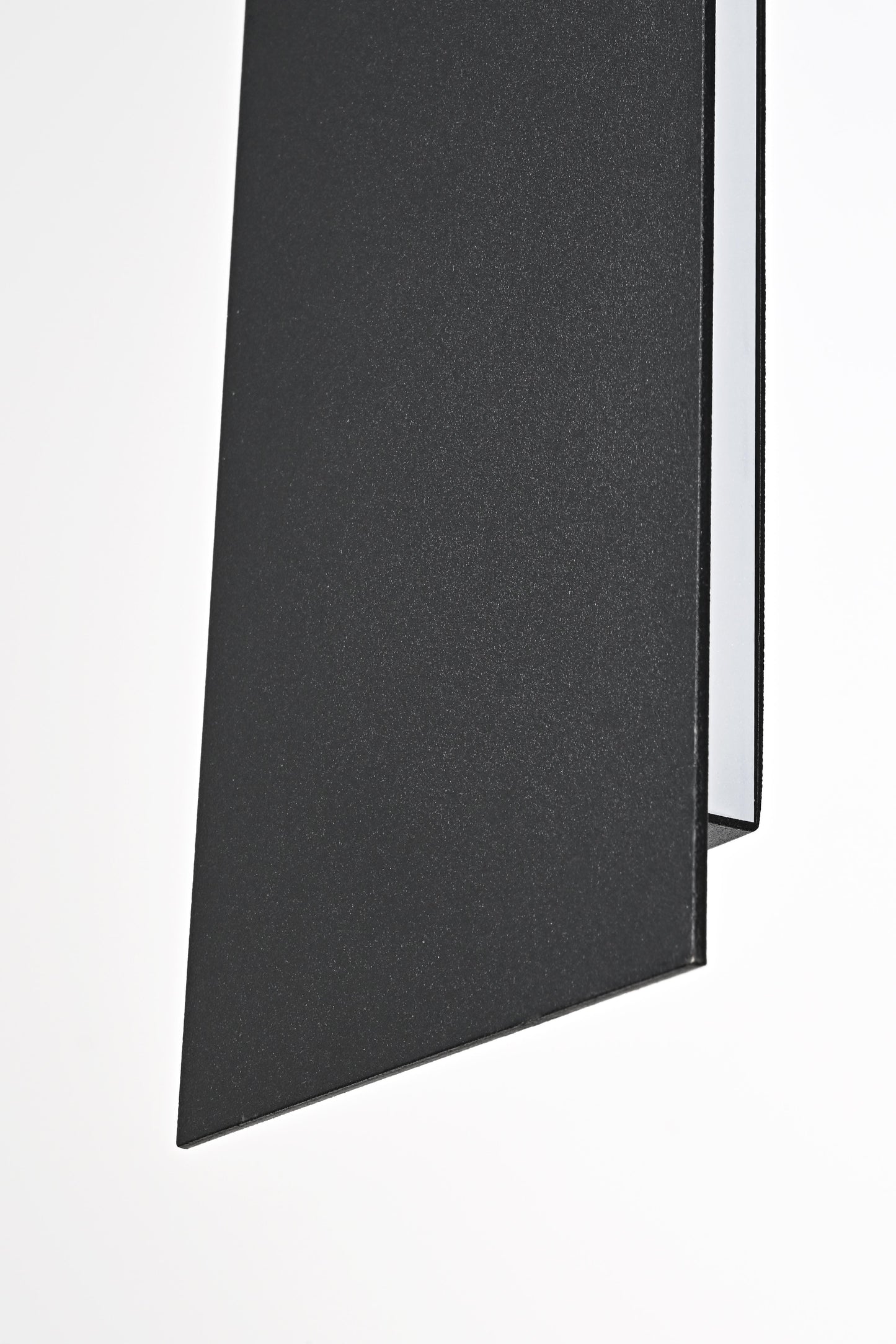 Waylen 4.5 x 34 inch Outdoor Wall Sconce in Black