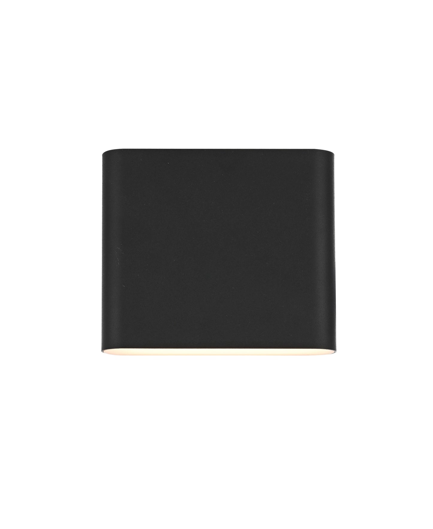 Clyde 9 inch Outdoor Wall Sconce in Black