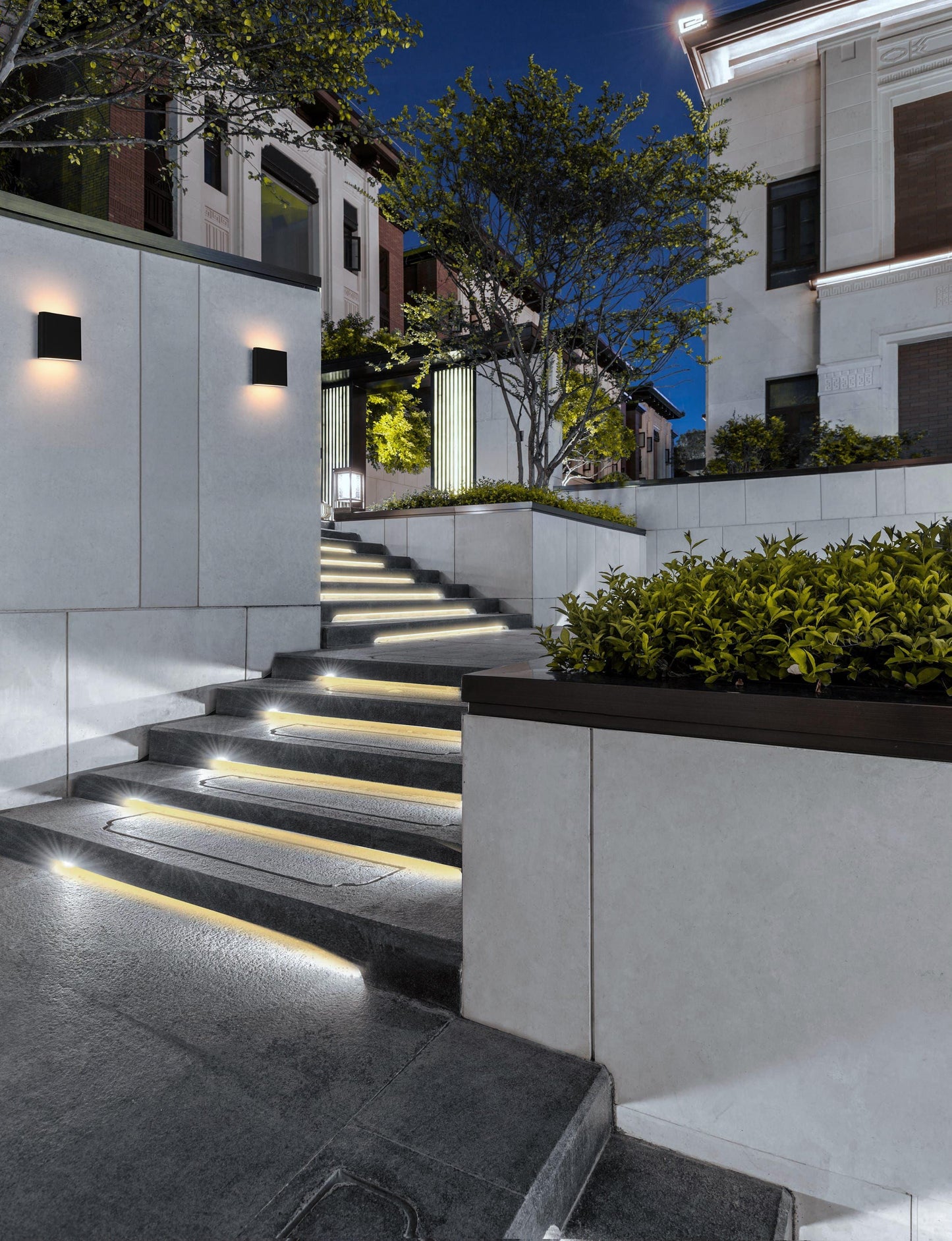 Clyde 9 inch Outdoor Wall Sconce in Black