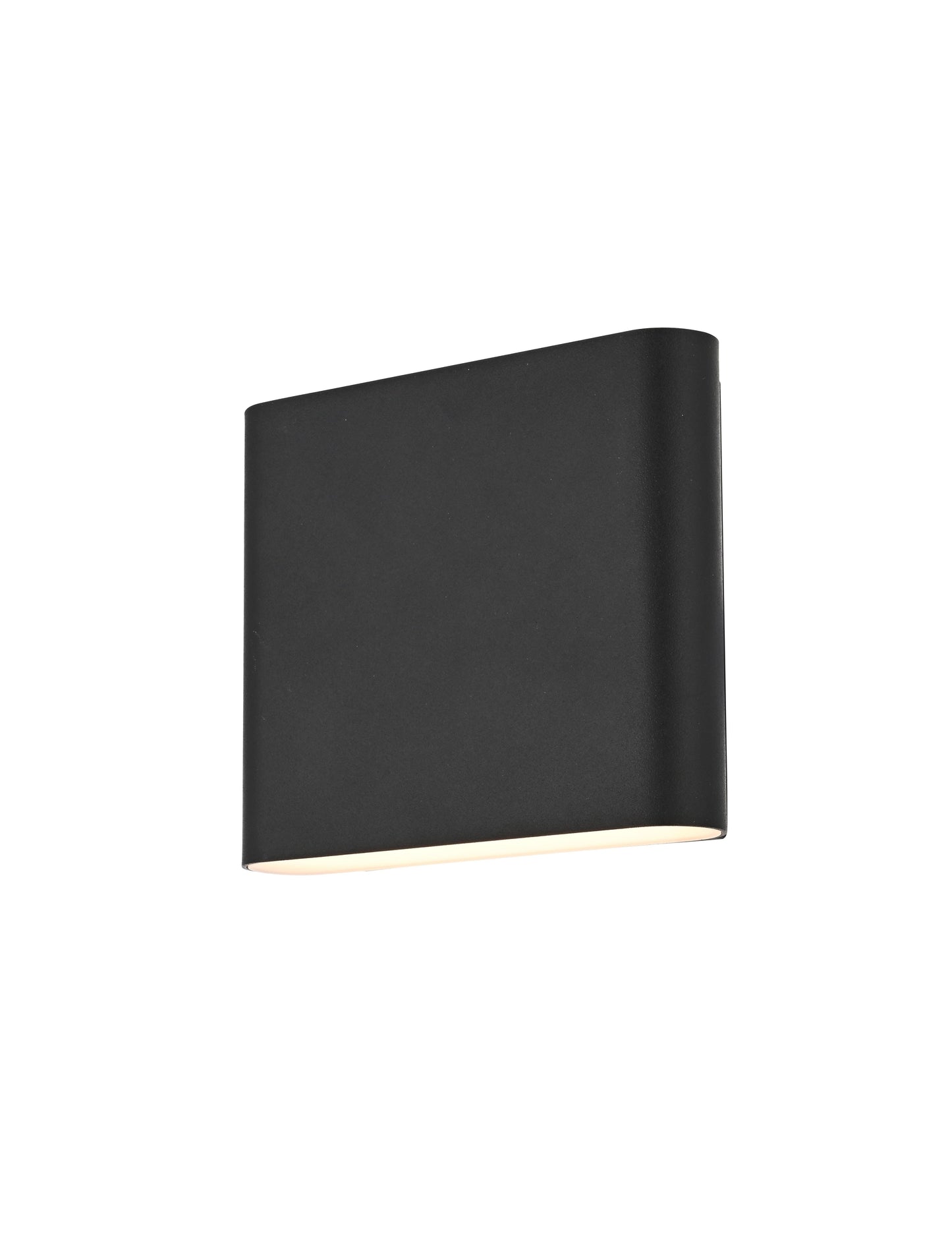 Clyde 9 inch Outdoor Wall Sconce in Black