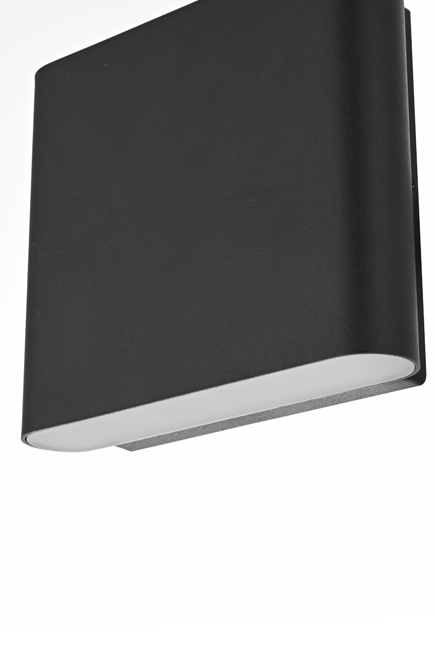 Clyde 9 inch Outdoor Wall Sconce in Black