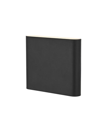 Clyde 9 inch Outdoor Wall Sconce in Black