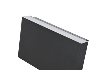 Colter 8.5 inch Outdoor Wall Sconce in Black