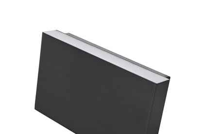 Colter 8.5 inch Outdoor Wall Sconce in Black
