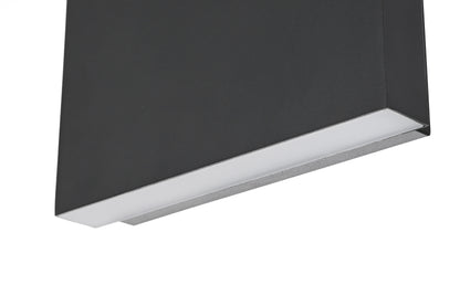 Colter 8.5 inch Outdoor Wall Sconce in Black