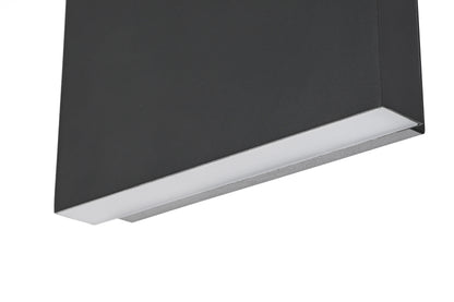 Colter 8.5 inch Outdoor Wall Sconce in Black