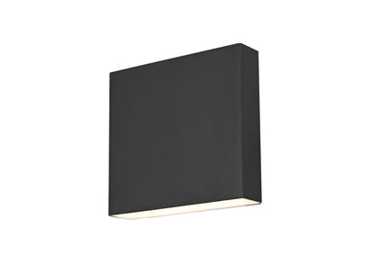 Creed 5.5 inch Outdoor Wall Sconce in Black
