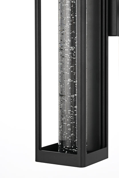 Amaris 22 inch LED Outdoor Wall sconce in Black