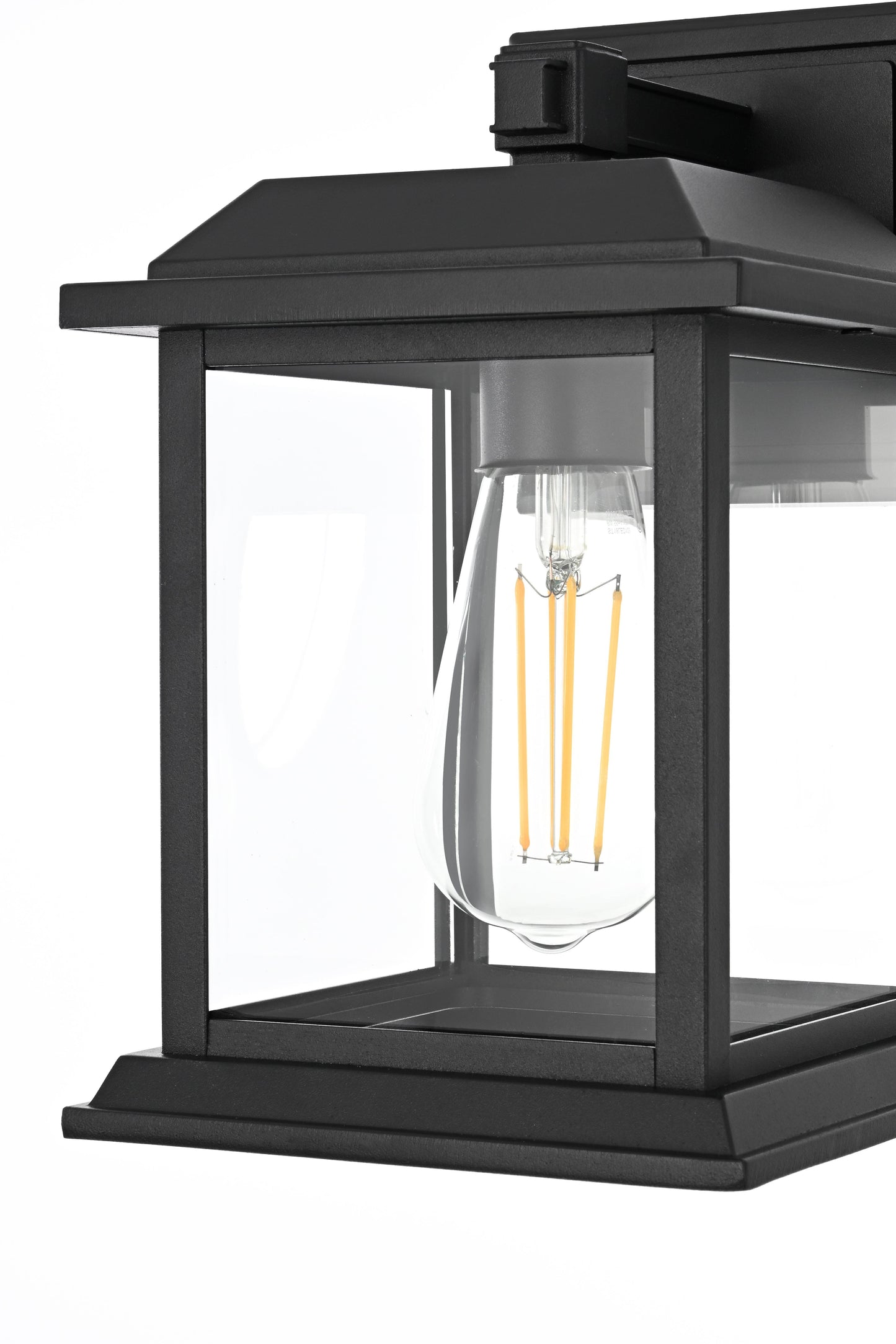 Araceli 10 inch Outdoor Wall sconce in Black