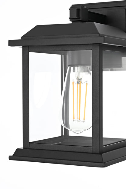 Araceli 10 inch Outdoor Wall sconce in Black