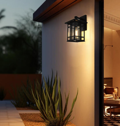 Harley 13 inch Outdoor Wall sconce in Black