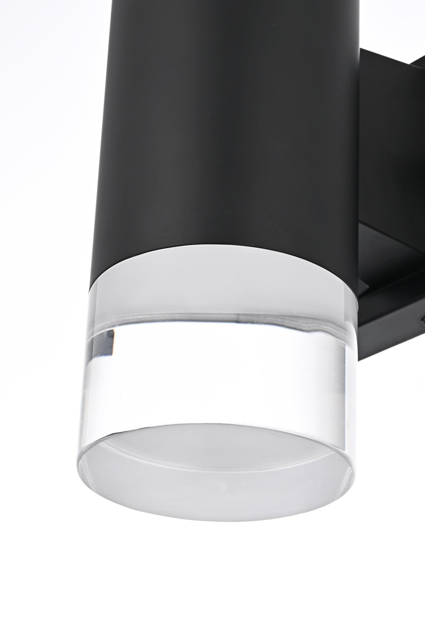 Jase 5 inch Outdoor Wall sconce in Black