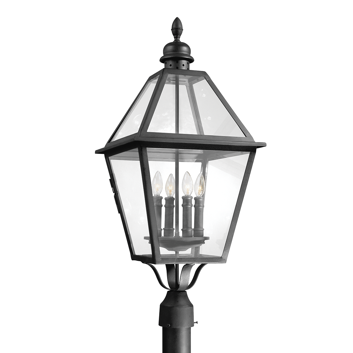 Townsend Post with TEXTURED BLACK Finish
