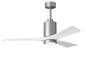 52 Inch Patricia-3 blade ceiling fan. Multiple finish options to choose from.