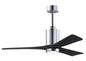 52 Inch Patricia-3 blade ceiling fan. Multiple finish options to choose from.