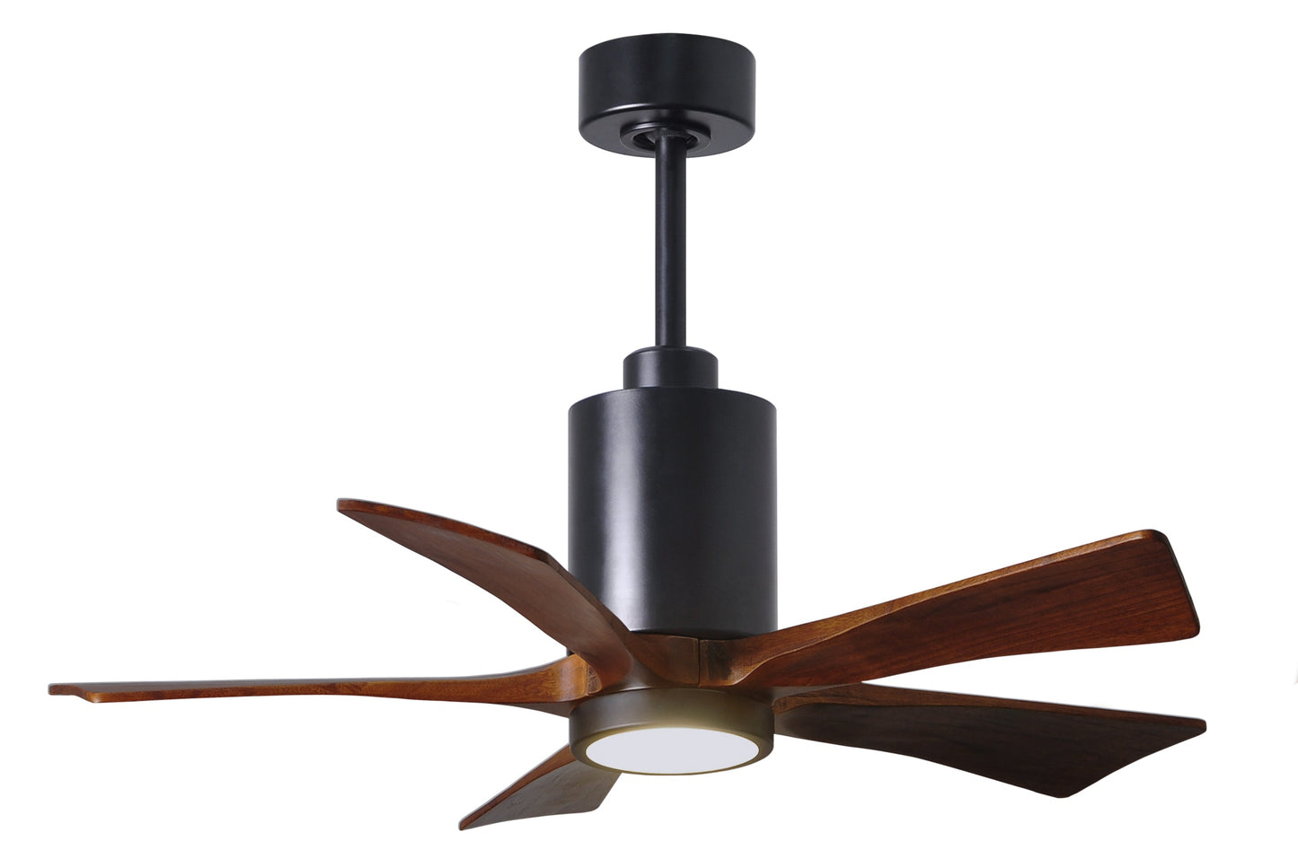 42 Inch Patricia-5-blade ceiling fan. Multiple finish options to choose from.