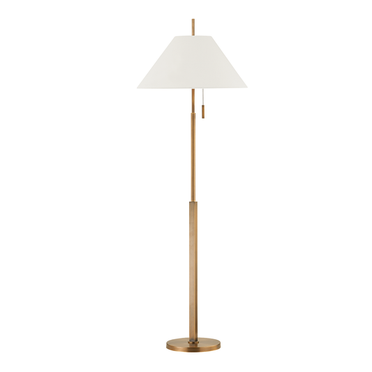 CLIC Floor Lamp with PATINA BRASS Finish