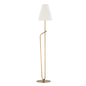 PEARCE Floor Lamp with PATINA BRASS Finish