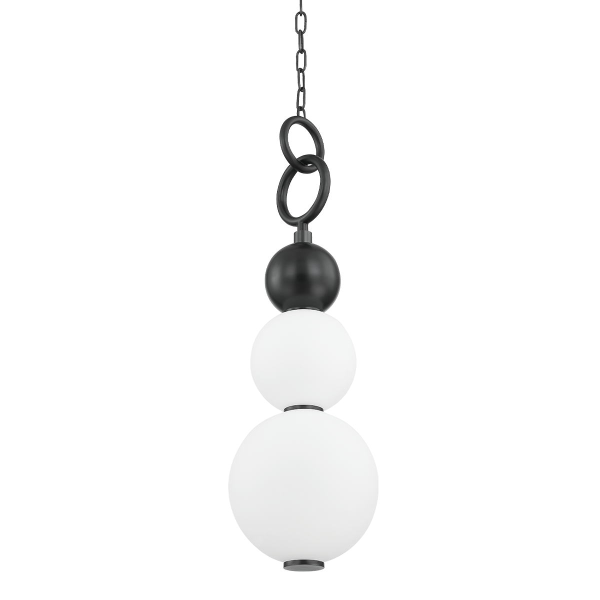 Perrin Pendant with Black Brass Finish