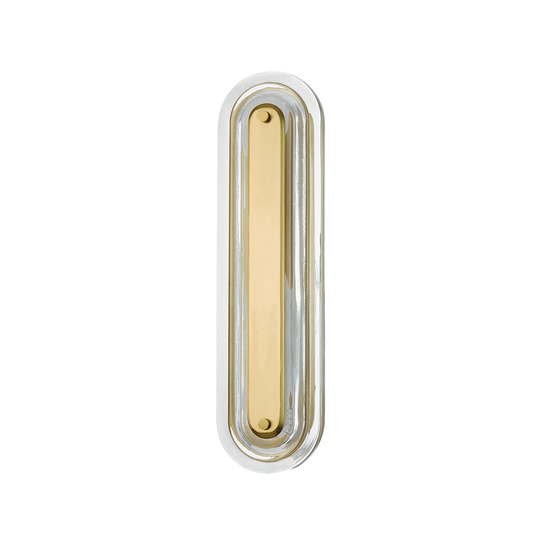 Litton Wall Sconce with Aged Brass Finish