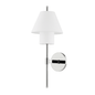 Glenmoore Wall Sconce with Polished Nickel Finish